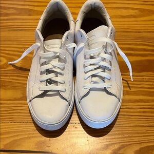Toms White Leather Men's Sneakers
